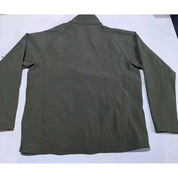 REI Jacket Mens XLarge Green Zip Up Soft Shell‎ Outerwear Outdoor Lined - Picture 11 of 11